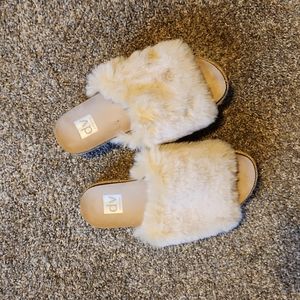 Inca sports bottom fur slides